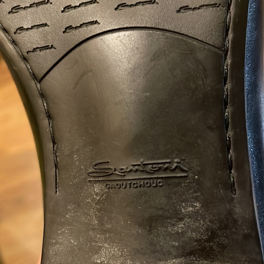 Santoni caoutchouc Men dress shoes in really good condition - Picture 7 of 8